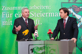 LH-Stv. Schützenhöfer und LH Voves © Landespressesdienst / camera-obscura