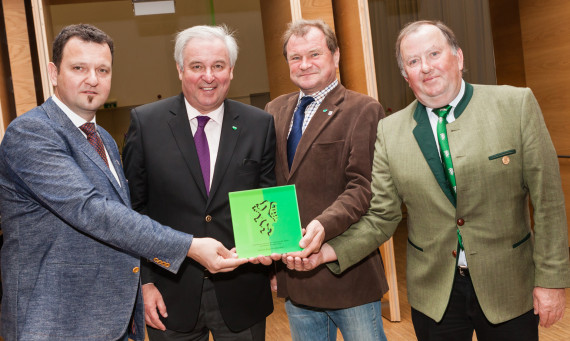 Manfred Sunko, Hermann Schützenhöfer, Rudolf Rauch, Rudolf Gründl   © Schöttl/STVP