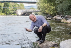 Für LR Hans Seitinger ist die Nominierung für den International RiverPrize eine Bestätigung des eingeschlagenen Weges im Flussraummanagement   © Lebensressort