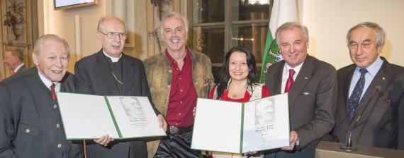 Altbischof Kapellari und "Die SEER" erhielten den großen Josef Krainer-Preis