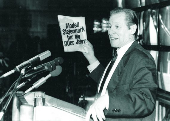 Krainer jun. mit "Modell Steiermark für die 90er Jahre"