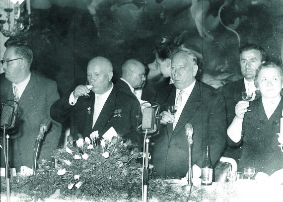 Krainer sen. und Chruschtschow