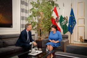 LH-Stv. Manuela Khom und BM Hattmannsdorfer © Land Steiermark