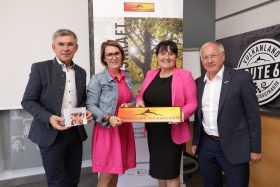 Franz Fartek, Anna Knauser-Maurer, Manuela Khom und Josef Ober © STVP