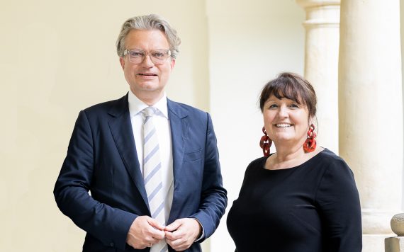 Christopher Drexler und Manuela Khom (c) STVP