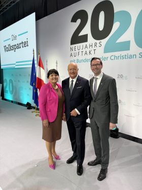 Khom, Stocker, Preßler © Volkspartei/Jakob Glaser