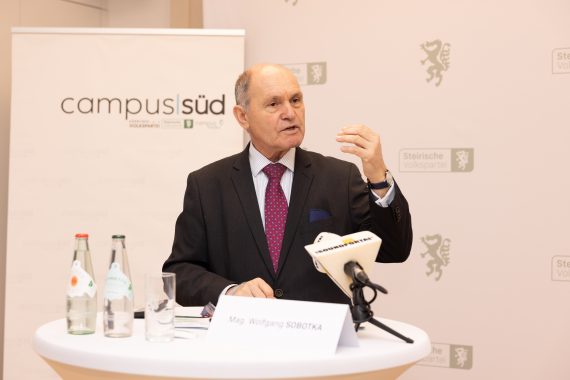 Campus-Tivoli-Präsident Wolfgang Sobotka © StVP/Benjamin Gasser 